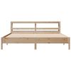 vidaXL Рамка за легло без матрак, 180x200 см, масивна чамова дървесина