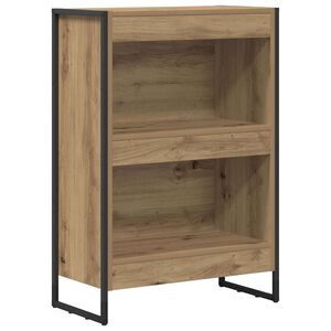 vidaXL Шкаф за книги 60 x 30 x 86,5 см Инженерна дървесина Дъб Артизан