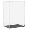 vidaXL Кутия за показване, прозрачна, 17x12x25 см, акрил
