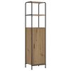 vidaXL Висок шкаф Дъб артизан 40 x 33 x 161 см Инженерна дървесина