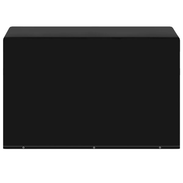 vidaXL Покривало за градинска люлка, 10 капси, 2 ципа, 255x145x170 см