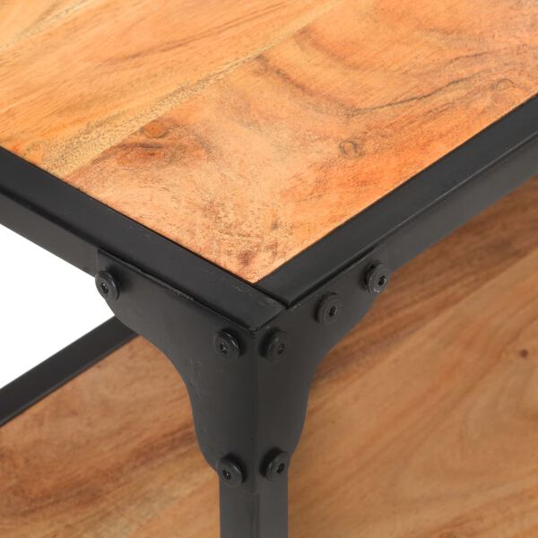 vidaXL ТВ шкаф, 150x30x40 см, акациево дърво масив