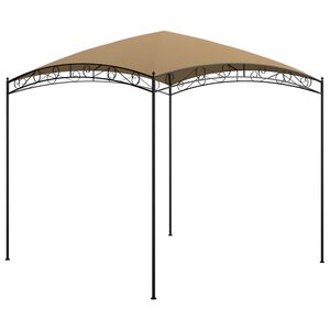 vidaXL Шатра, 3x3x2,65 м, таупе, 180 г/м&sup2;