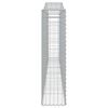 vidaXL Габионни кошници арка 25 бр 400x30x120/140см поцинковано желязо