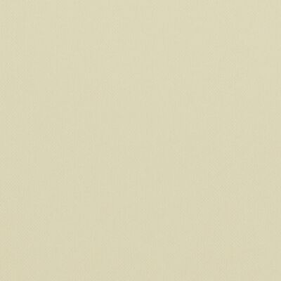 vidaXL Балконски параван, кремав, 90x500 см, плат оксфорд