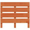 vidaXL Горна табла за легло, восъчнокафява, 90 см, масивно дърво бор