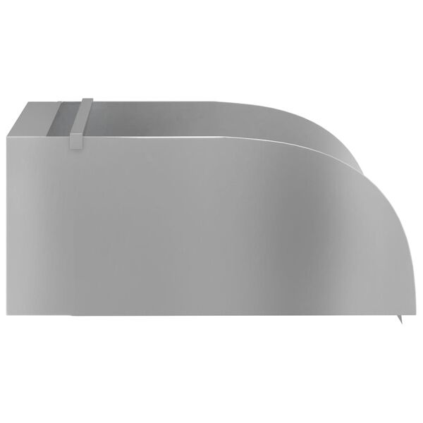 vidaXL Водопад с LED 30x34x14 см неръждаема стомана 304