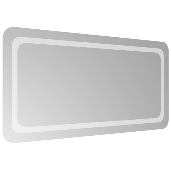 vidaXL LED огледало за баня, 50x100 см