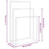 vidaXL Свободностояща поставка за кърпи, бяла, 48x24x79 см, желязо