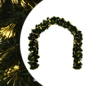 vidaXL Коледна гирлянда 48 LED светодиода Топло бяло ПВЦ