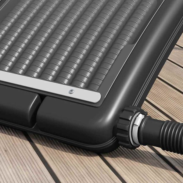 vidaXL Извит соларен панел за отопление за басейн, 72,5x46 см