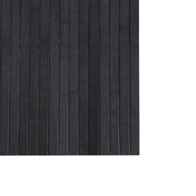 vidaXL Преграда за стая, сив, 165x400 см, бамбук