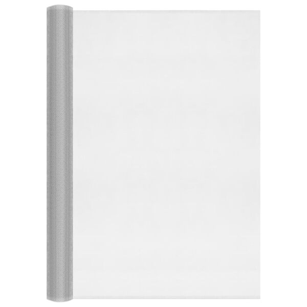 vidaXL Мрежа против насекоми, алуминий, 80x1000 см, сребриста