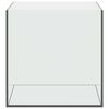vidaXL Аквариум със съхранение Прозрачен 30 x 30 x 30 cm Стъкло