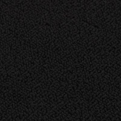 vidaXL Противоплъзгащи стелки за стълби, 15 бр, 75x20 см, черни