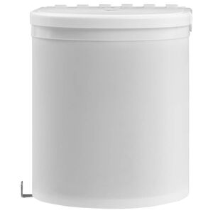 vidaXL Кухненски вграден кош, пластмаса, 8 л