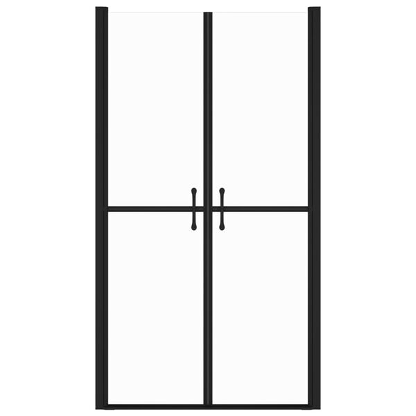 vidaXL Врата за душ, прозрачно ESG стъкло, (98-101)x190 см