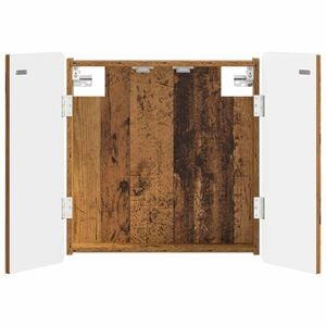 vidaXL Кабинет за дартборд ZWOLLE Старо дърво 52,5 x 10,5 x 57,5 см