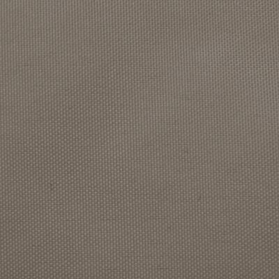 vidaXL Платно-сенник, Оксфорд текстил, правоъгълно, 5x8 м, таупе