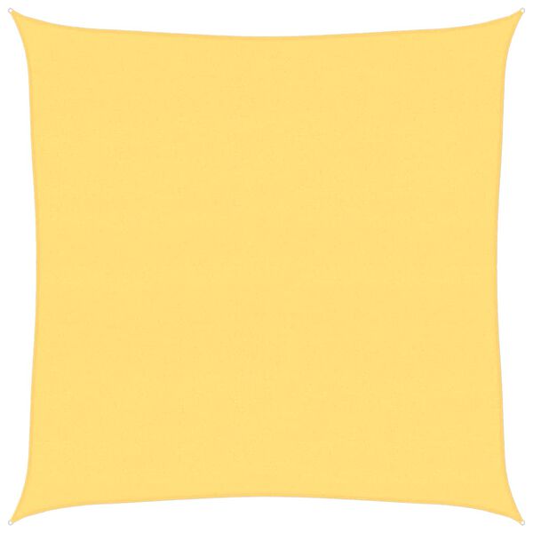 vidaXL Платно-сенник, 160 г/м&sup2;, бежово, 6x6 м, HDPE