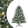 vidaXL С изкуствено коледно дърво Зелен 120 cm