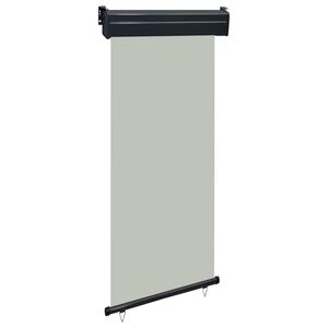 vidaXL Вертикална тента за балкон, 85x250 см, сива