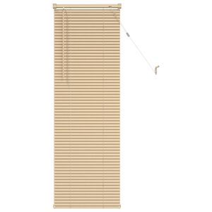 vidaXL Венецианска щора Светло кафяво с шарка 150 x 40 см 25 mm ПВЦ