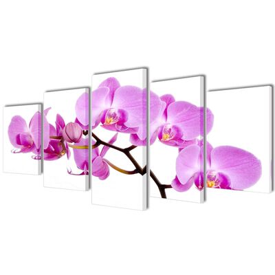 Декоративни панели за стена Орхидея, 100 x 50 см