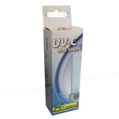 Ubbink UV-C резервна крушка PL-S 5 W стъкло 1355109