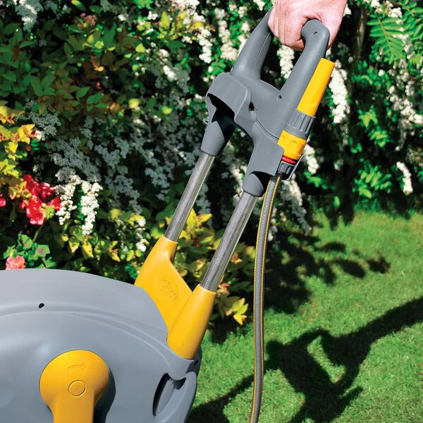 Hozelock Градинска количка с макара 40 м маркуч Fast Cart