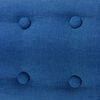 vidaXL Фотьойл, син, текстил