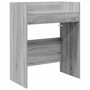 vidaXL DJ маса Сив Сонома 62 x 45 x 102 см Инженерна дървесина