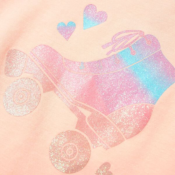 Детска тениска, светлооранжева, 116