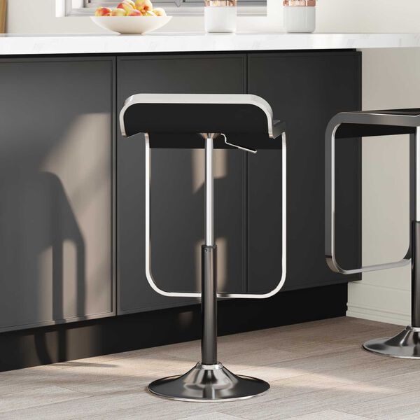 vidaXL Газов цилиндър за офис стол Черно 21,5 см Желязо