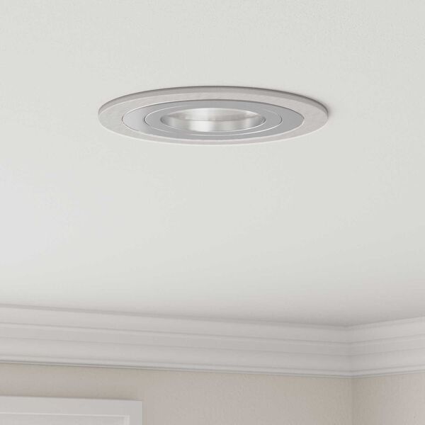 vidaXL Прожектор Сребрист 9 x 9 x 2 см Алуминий