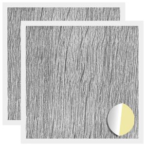 vidaXL Самозалепваща корица за винтове 2 pcs Сив Сонома &Oslash; 20 x 0,5 мм