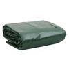 vidaXL Брезент зелен 3x3 м 650 г/м&sup2;