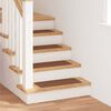 vidaXL Килимчета против подхлъзване за стълби 15 pcs Жълто 60 x 25 cm