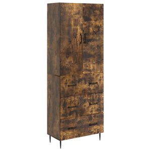 vidaXL Комплект шкафове 2 бр. 66 x 34,5 x 90 см Инженерна дървесина