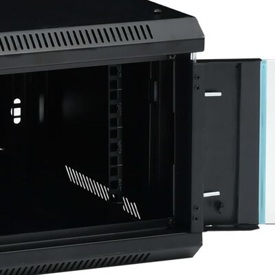 vidaXL 22U Сървърен шкаф с въртящи се крака 19" IP20 1050x600x1170 мм