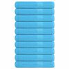 vidaXL Кърпи FROGN 10 бр. Тюркоазени 100x200 см 360 г/м&sup2;
