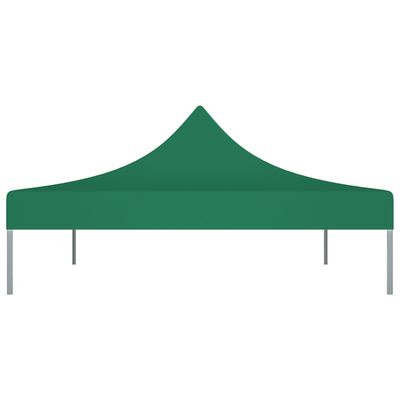 vidaXL Покривало за парти шатра, 4x3 м, зелено, 270 г/м²