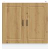 vidaXL Шкаф за мивка, Porto, дъб артизан, 80x46x81,5см инженерно дърво