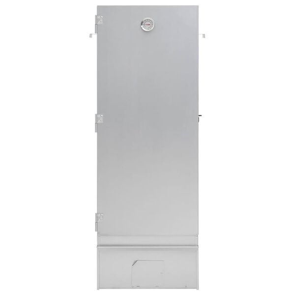 vidaXL Барбекю пещ димогенератор за студено пушене поцинкована стомана