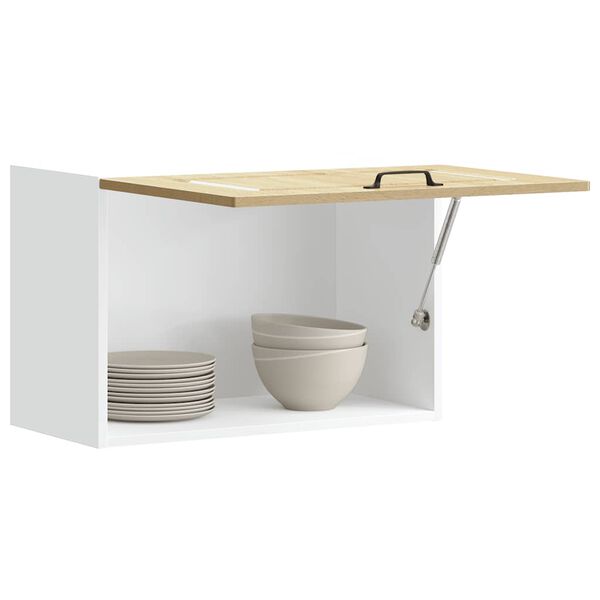 vidaXL Кухненски стенен шкаф, Kalmar, дъб сонома, инженерно дърво