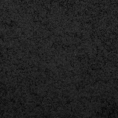 vidaXL Шаги килим с дълъг косъм "PAMPLONA" модерен черен 240x340 см