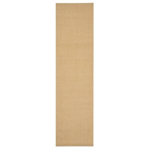 vidaXL Килим, естествен сизал, 66x250 см