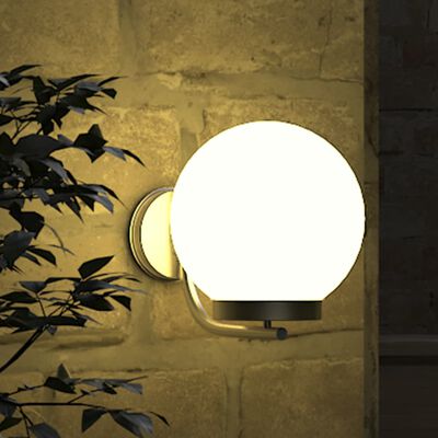 vidaXL Градинска стенна лампа 32 см