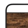 vidaXL Рамка за легло без матрак 107x203 см опушен дъб инженерно дърво