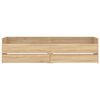 vidaXL Рамка за легло с чекмеджета, дъб сонома, 90x200 см